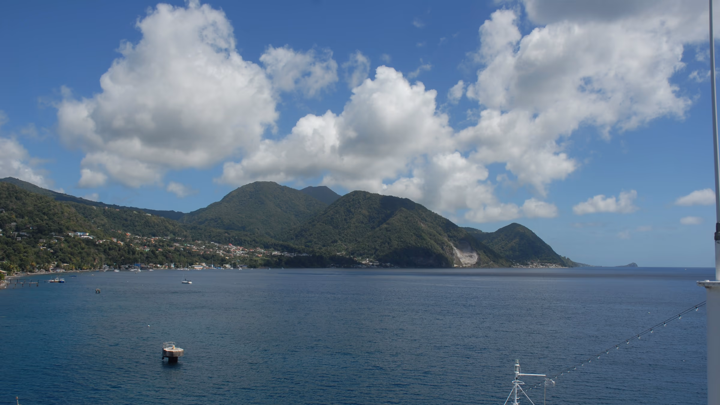 Signature landscape of Dominica.