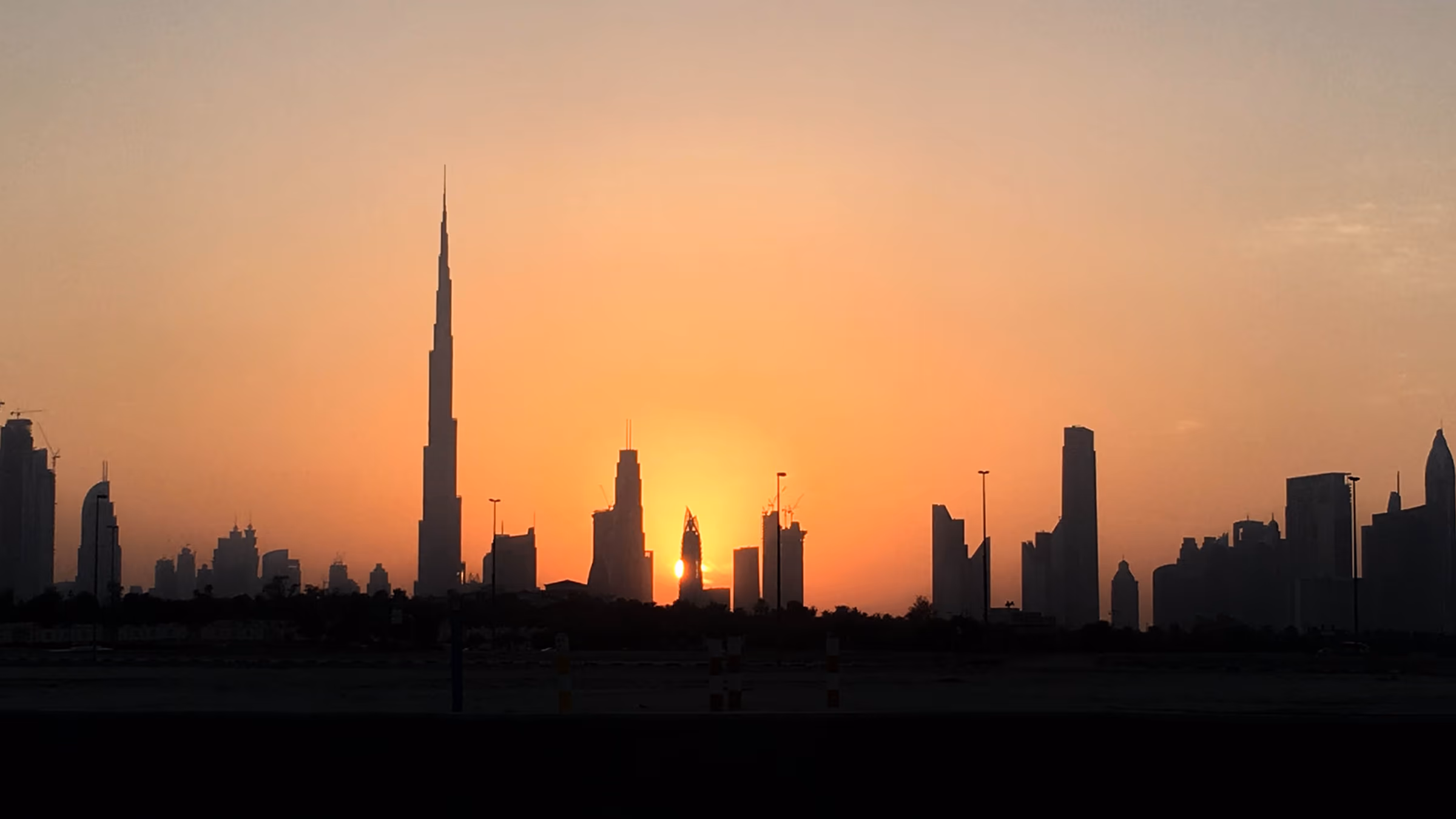 Signature landscape of United Arab Emirates.